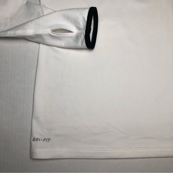 Nike Pro Girl’s Crew Neck Dri-Fit Therma Long Sleeve Shirt - Picture 2 of 5